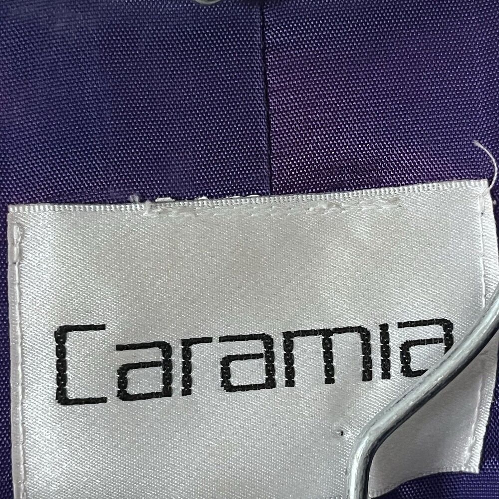 Caramia 3-Piece Blue Crepe Skirt Suit Size 14 Classic Church Career Formal Suit - Picture 6 of 6